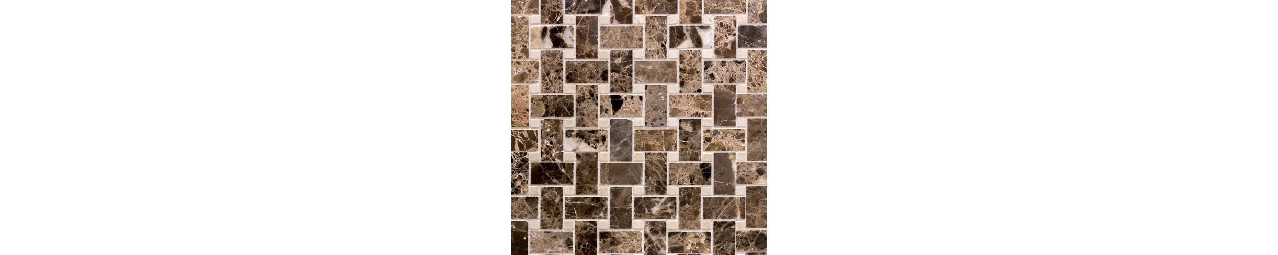 Dark Emperador Crema Marfil Diamond Marble Mosaic Tile Est000mh3 Home Living Decorative Tiles 330coil Dark Emperador Crema Marfil Diamond Marble Mosaic Tile Est000mh3 Home Living Decorative Tiles 330coil